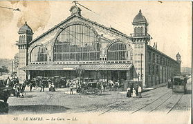 LL 83 - LE HAVRE - LA Gare.JPG