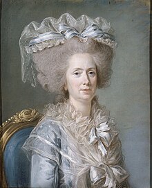 Princess Madame Adélaïde, the patron of Labille-Guiard – Marie-Adélaïde de France,  (c. 1786–1787)