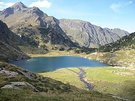 A Lac d'Espingo cikk illusztráló képe