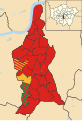 Lambeth 2022 results map