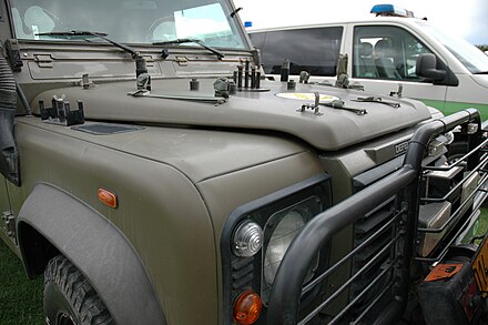Vehicle of Czech Military police