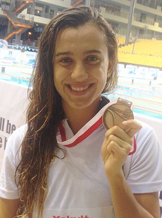 <span class="mw-page-title-main">Larissa Oliveira</span> Brazilian swimmer (born 1993)