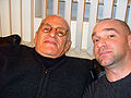 Larry Kramer and David Shankbone