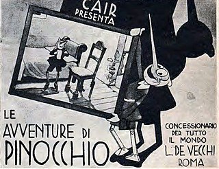 <i>The Adventures of Pinocchio</i> (unfinished film) 1936 film