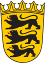 Coat of arms of ਬਾਡਨ-ਵਰਟਮਬਰਕ Baden-Württemberg