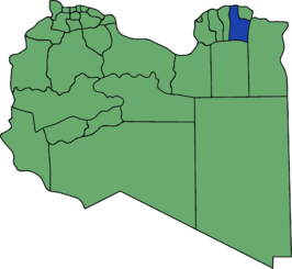 Kaart van Al Qubah