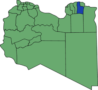 <span class="mw-page-title-main">Quba District (Libya)</span> Former district of Libya