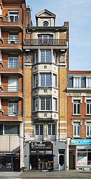 Thumbnail for File:Lille immeuble 7 rue du molinel.jpg