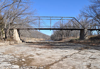 Little Walnut River Pratt Truss Bridge United States historic place