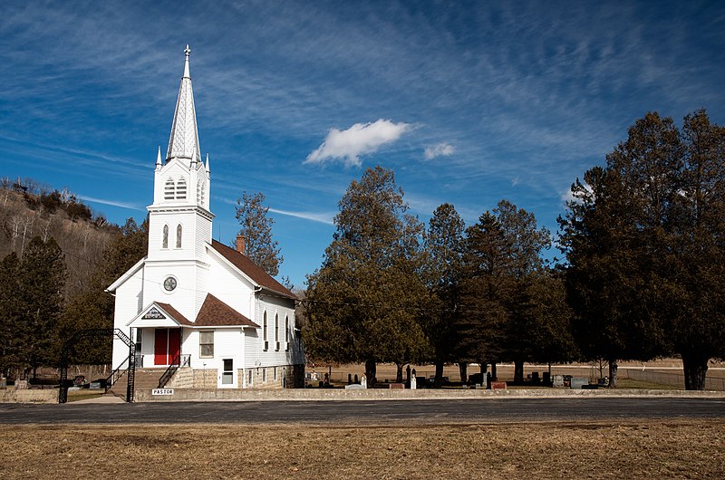 File:Little country church Cedar Valley near Winona, MN.jpg