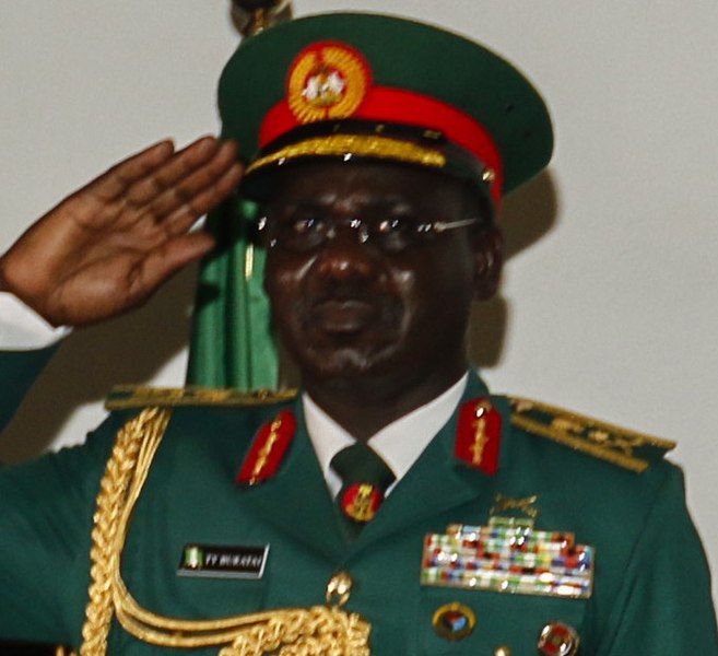 File:Lt. Gen. Tukru Yusuf Buratai, Chief of Army Staff, from African Land Force Summit2018 with Nigerian CoD (cropped).jpg