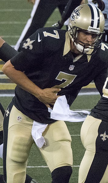 McCown with the New Orleans Saints in 2015