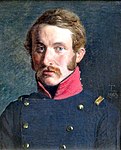 Porträtt av konstnärens bror Carl Lundbye (1840).