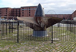 Lusitania propellor, Liverpool