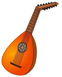 Музыкальные инструменты эпохи Возрождения  (Ренессанса)  220px-Lute_1.svg