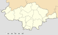 Administrative map of the canton of Esch-sur-Alzette