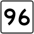 Markierung Massachusetts Route 96