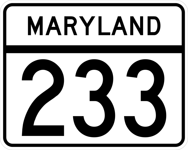 File:MD Route 233.svg