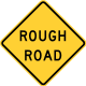 Rough road.