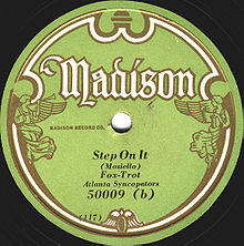 Label of a Madison Record from circa 1929. Madison50009b.jpg