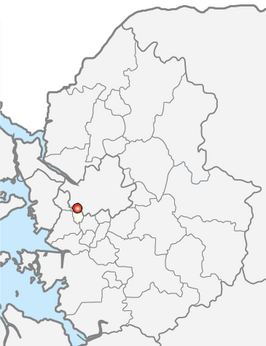 Kaart van Gwangmyeong-si