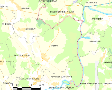 File:Map commune FR insee code 21618.png