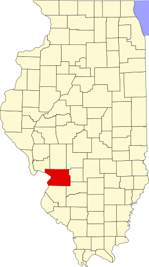 300px Map Of Illinois Highlighting Madison County.svg 