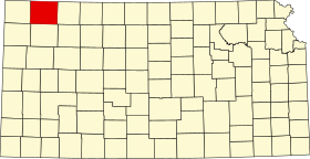 Localisation de Comté de Rawlins(Rawlins County)