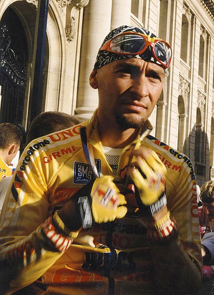 Marco Pantani en 1997.