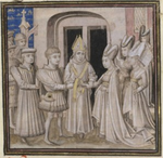 Vigseln mellan Johanna av Frankrike och Johan IV av Bretagne