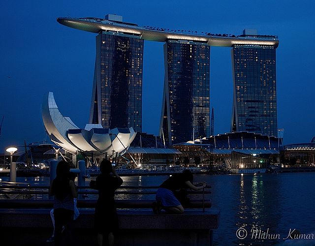 Marina Bay Sands, Singapore. : r/pics