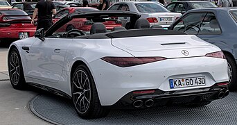 Mercedes-AMG SL 43 - left rear view