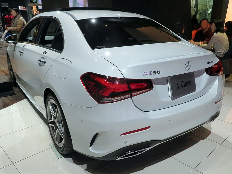 File:Mercedes-Benz A 250 4MATIC SEDAN (V177) rear.jpg