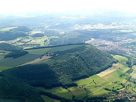 Messelstein Luftbild