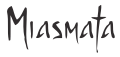 Vectorized logo for the video game Miasmata