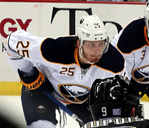 Grigorenko with the Buffalo Sabres in 2013