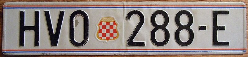 File:Military license plate from the Republic of Herceg-Bosnia.jpg