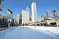 Patinoire du Tribune Plaza.