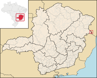 <span class="mw-page-title-main">Serra dos Aimorés, Minas Gerais</span> Brazilian municipality in the north-east of the state of Minas Gerais