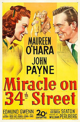 <i>Miracle on 34th Street</i> 1947 film by George Seaton