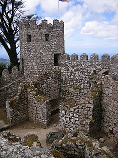 The Castle of the Moors, in the hilltops of Sintra