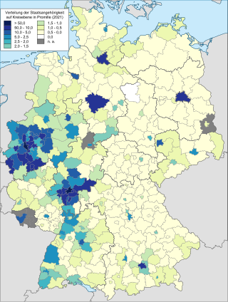 <span class="mw-page-title-main">Moroccans in Germany</span> Part of the Moroccan diaspora