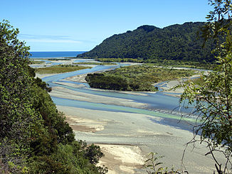 Estuary of the Motu River