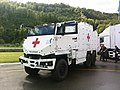 Protected ambulance Mowag DURO III of the Swiss Army