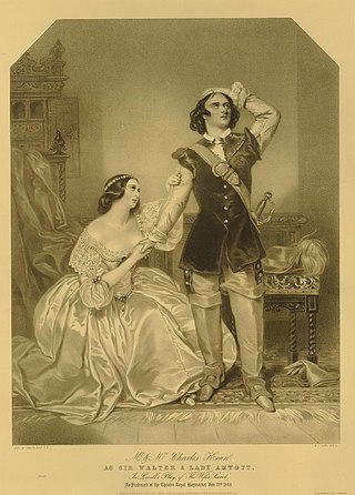 <i>The Wifes Secret</i> 1846 play