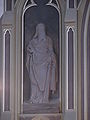 Jaan Koorti nikerdatud apostli skulptuur altari nišis