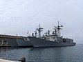 Nato ships in Trieste