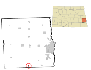 <span class="mw-page-title-main">Leonard, North Dakota</span> City in North Dakota, United States