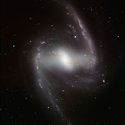 Υπέρυθρη εικόνα του NGC 1365. Credit: ESO/P. Grosbøl.