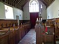 Nave inside St Peter's Church